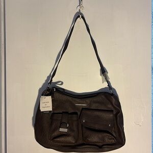 Elegant Brown Shoulder Bag Jaclyn Smith